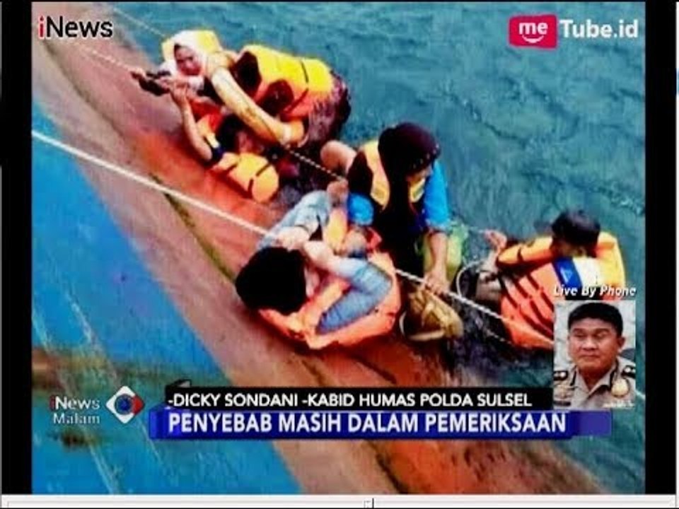 Polda Sulsel Menduga Ada Kebocoran Lambung di KM Lestari Maju - iNews Malam 03/07