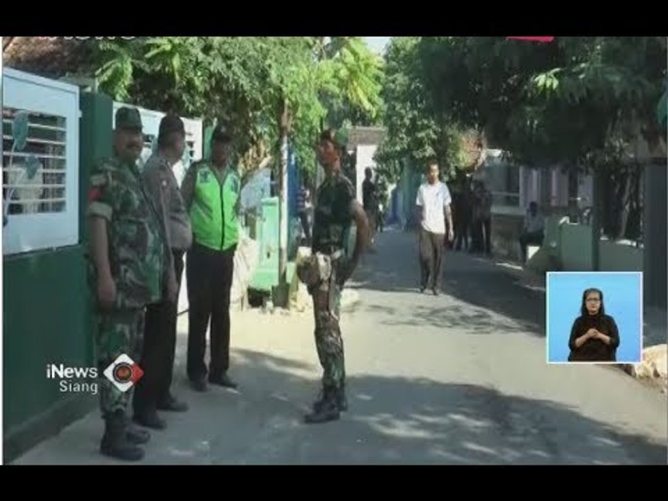 Rumah Pelaku Teror Bom Pasuruan Dijaga Ketat Puluhan Polri dan TNI - iNews Siang 06/07