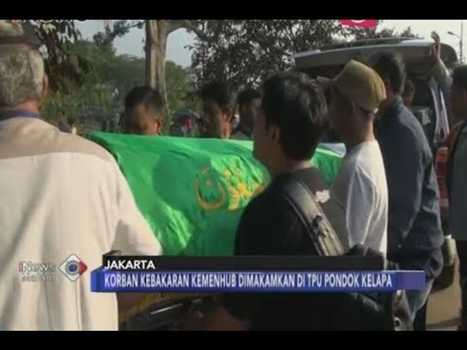 Korban Kebakaran Kemenhub Dimakamkan di TPU Pondok Kelapa - iNews Malam 08/07