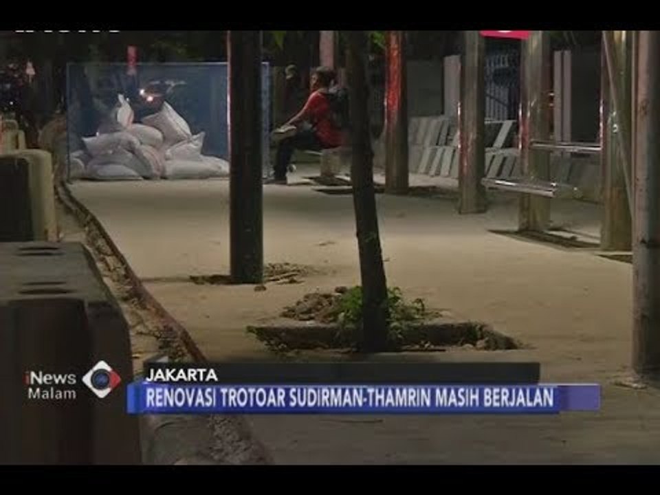 Jelang Asian Games, Masyarakat Dukung Pembangunan Trotoar Nyaman di Ibu Kota - iNews Malam 08/07