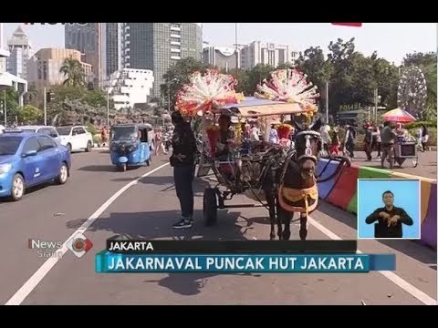 Jakarnaval Digelar di Kawasan Monas akan Dimeriahkan dengan Pawai Kendaraan Hias - iNews Siang 08/07