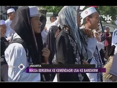 Masa Aksi 67 ke Bareskrim Usai Berorasi di Gedung Kemendagri - iNews Sore 06/07