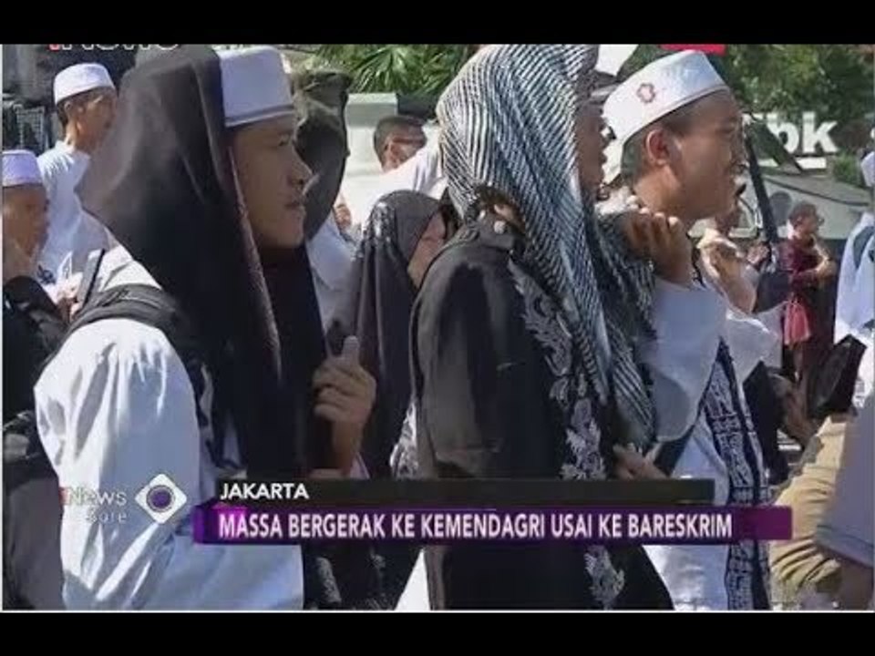 Masa Aksi 67 ke Bareskrim Usai Berorasi di Gedung Kemendagri - iNews Sore 06/07