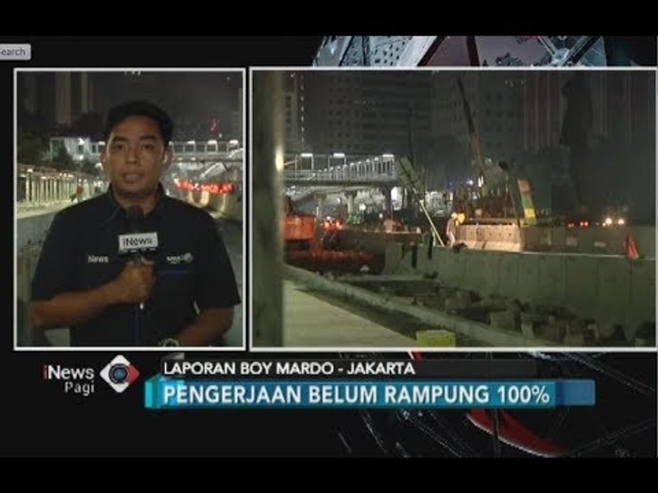 Jelang Asian Games, Pembangunan Trotoar Jakarta Terus Dikebut - iNews Pagi 08/07