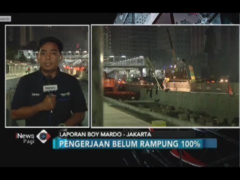 Jelang Asian Games, Pembangunan Trotoar Jakarta Terus Dikebut - iNews Pagi 08/07