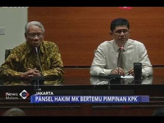 Panitia Seleksi Minta KPK Telusuri Rekam Jejak Calon Hakim Konstitusi - iNews Malam 09/07