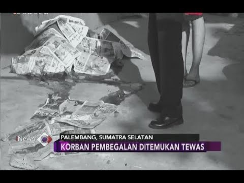 Warga Palembang Dihebohkan dengan Penemuan Mayat Laki-laki Berlumuran Darah - iNews Sore 09/07