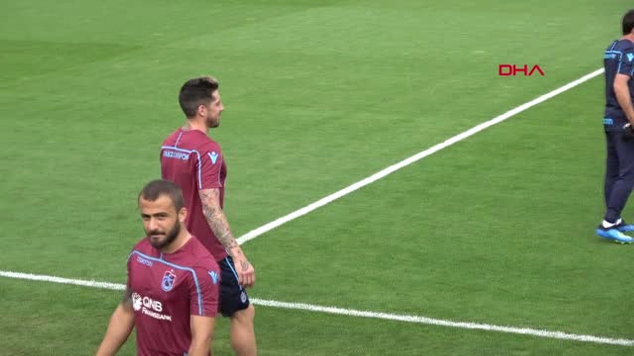 Spor Trabzonspor'da Futbolculara Gözü Kapalı Antrenman Hd