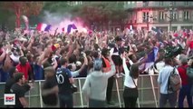 France - Belgique : La fan zone de Paris déchaînée au coup de sifflet final