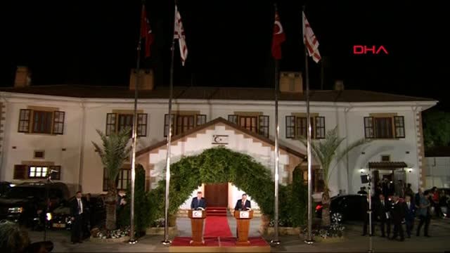 Cumhurbaşkanı Erdoğan ve KKTC Cumhurbaşkanı Akıncı Ortak Basın Toplantısı Düzenledi