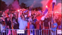 Le coup de sifflet final dans la fan zone de Montbéliard