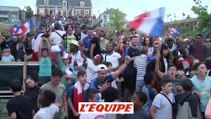 Explosions de joie à Paris et Noisy - Foot - CM 2018