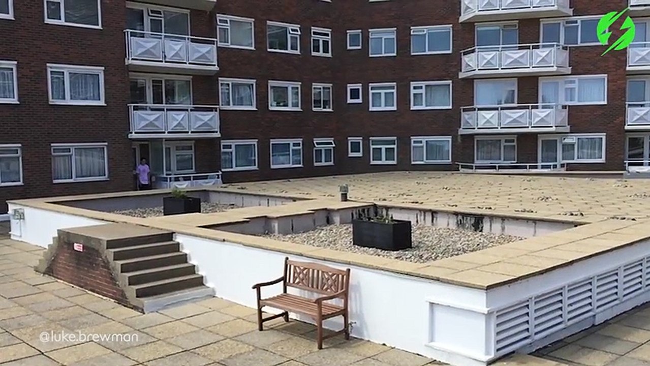 Lui il a du avoir très très mal... Grosse chute en Parkour