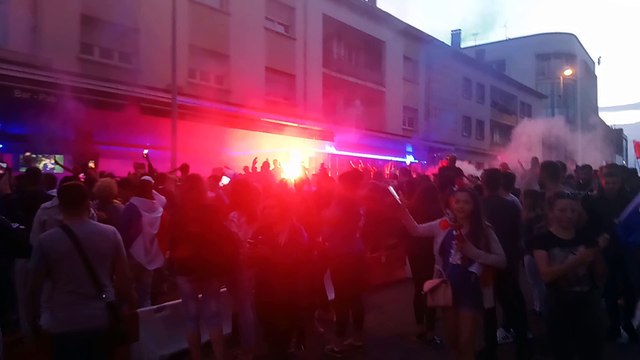 La liesse s'empare de Sarreguemines