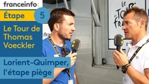 Le Tour de Thomas Voeckler : Lorient-Quimper, l'étape piège