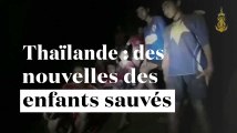 Thaïlande : les enfants sauvés ont reçu 