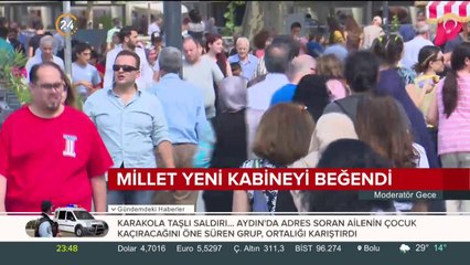 Millet yeni kabineyi beğendi