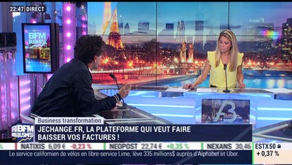 Business Transformation: JeChange.fr, la plateforme qui veut faire baisser  vos factures ! - 10/07