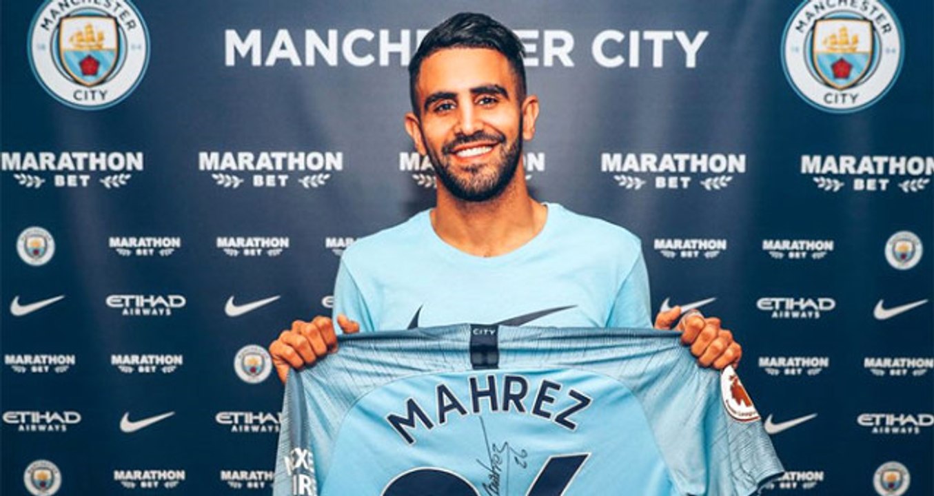 Manchester City, Leicester City'den Mahrez'i Transfer Etti