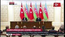 Cumhurbaşkanı Erdoğan ile Azerbaycan Cumhurbaşkanı İlham Aliyev'in Ortak Açıklamaları 10.7.2018