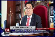 César Hinostroza acumuló un patrimonio de 2 millones de soles, según Ojo Público