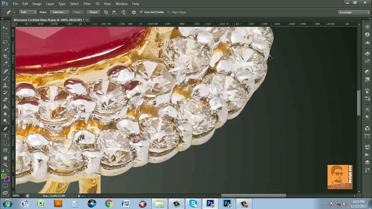 Clipping Path Tutorial using Photoshop bangla - Photoshop clipping path tutorial (1)