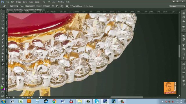 Clipping Path Tutorial using Photoshop bangla - Photoshop clipping path tutorial (1)