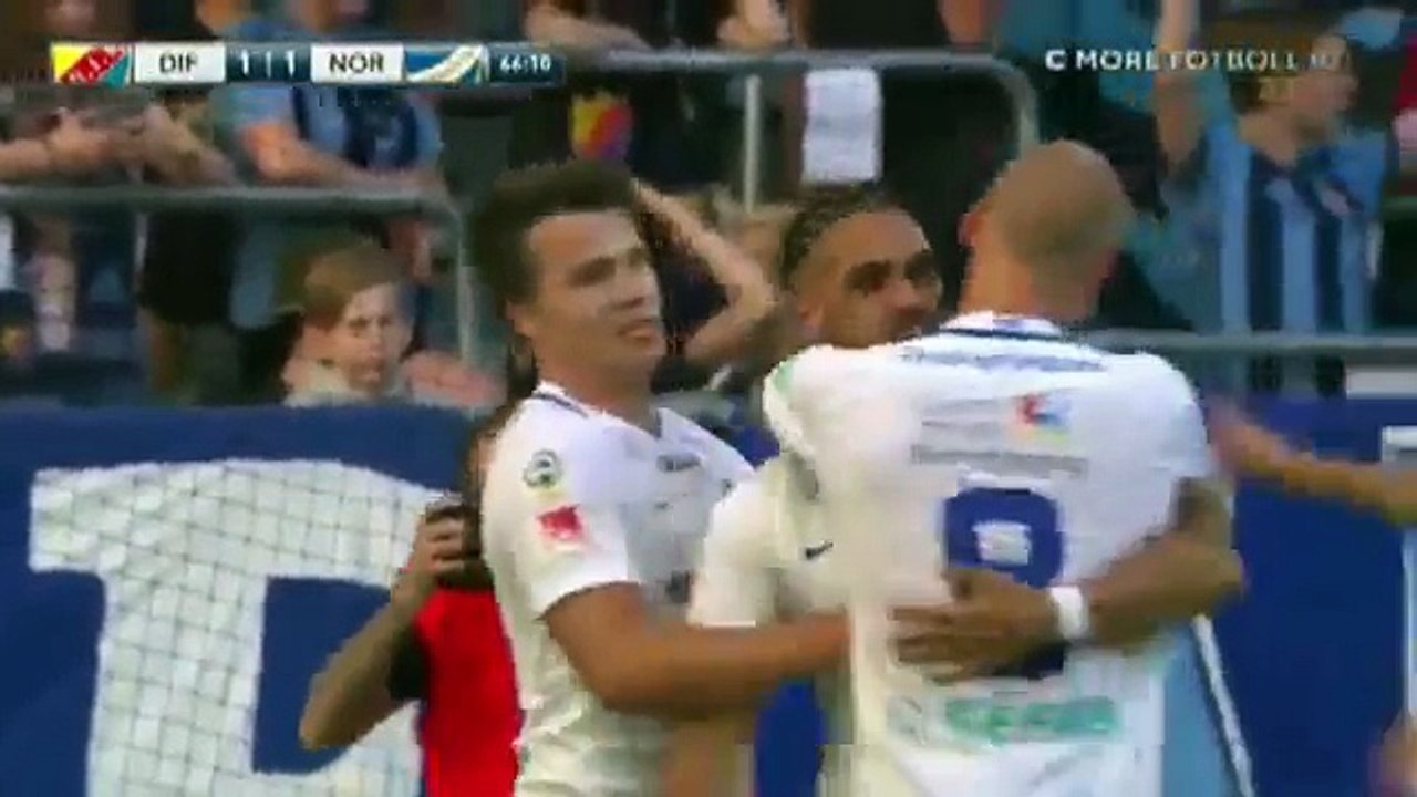 Djurgardens 1:1 Norrkoping (Sweden Allsvenskan 8 July 2018)