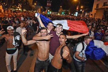 Coupe du Monde ambiance Vienne demi finale 10072018