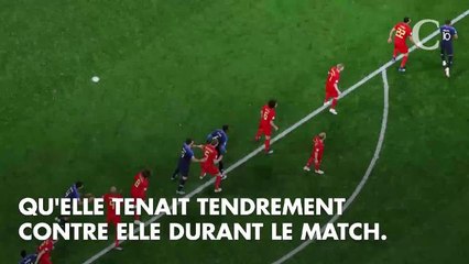 PHOTOS. Coupe du monde 2018 : les Bleus soutenus par leur famille pour leur victoire contre la Belgique