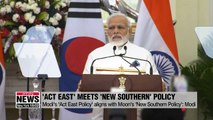 Moon wraps up India visit; takes S. Korea, India economic, strategic ties to new levels