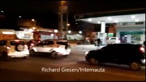 Carro a gás explode em posto de gasolina em Vila Velha