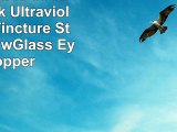 Herb Preserve 30 Ml 1 Oz Black Ultraviolet Glass Tincture Stash Bottle wGlass Eye