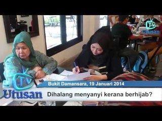 Dihalang menyanyi kerana berhijab?