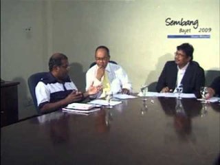 Sembang Bajet 2009 part 5