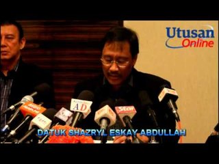 Sidang Akhbar Datuk  Shazryl Eskay Abdullah