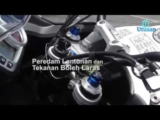 Ngauman hebat Triumph Tiger Sport