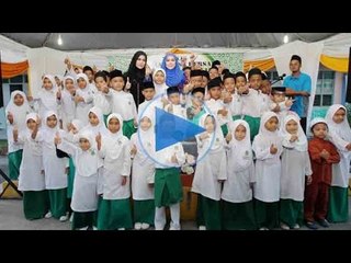 Almas berbuka bersama anak yatim dan asnaf