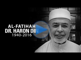 Perginya seorang ulama Datuk Dr. Haron Din