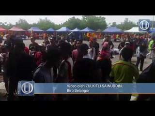 1,000 penyokong Selangor banjiri stadium Shah Alam