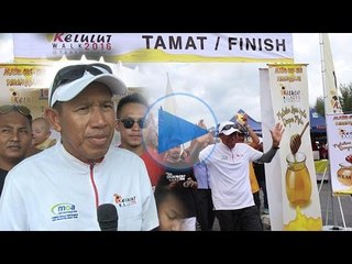 Kelulut Walk: 29 hari Sabri jalan kaki sejauh 1,112km