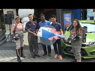 Remaja bertuah menang hadiah kereta