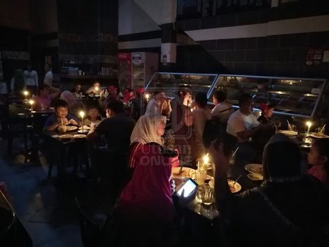 Kuching hingga ke Sibu bergelap, terputus bekalan elektrik