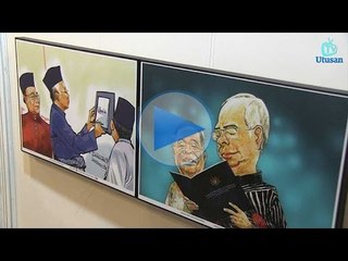 100 karya kartun dan komik perhatian hari kedua perhimpunan