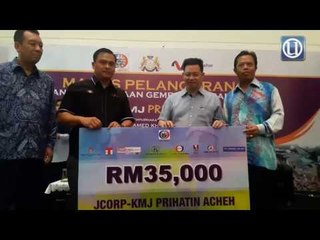 JCorp, KMJ lancar tabung mangsa gempa bumi Aceh