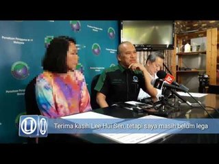 Terima kasih Lee Hui Sen, tetapi saya masih belum lega