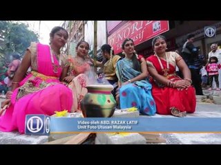 Kemeriahan pesta Ponggal ketika Hari Wilayah