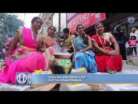 Kemeriahan pesta Ponggal ketika Hari Wilayah