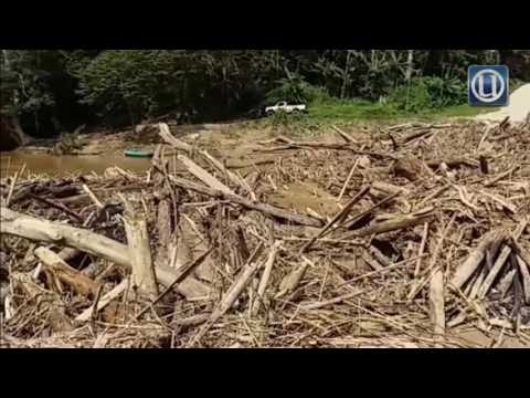 Jambatan sementara kedua dibina di Pulau Setelu