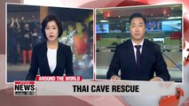 12 Boys and football coach free from flooded Thai cave